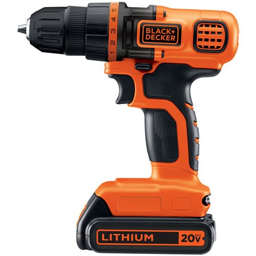 Black & Decker LDX120C 20-Volt MAX Lithium-Ion Drill/Driver, only $29.99, free shipping