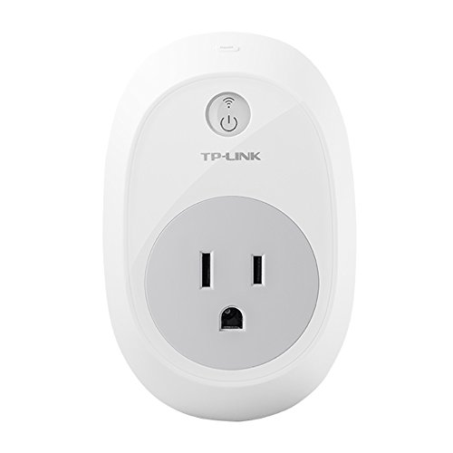 TP-LINK Wi-Fi Smart Plug, Works with Amazon Echo, Turn On/Off Your Electronics From Anywhere (HS100), Only $8.49