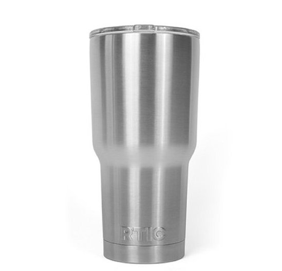 史低價！銷量第一！ RTIC 雙層真空隔溫帶蓋不鏽鋼杯*30盎司,現僅售$9.99