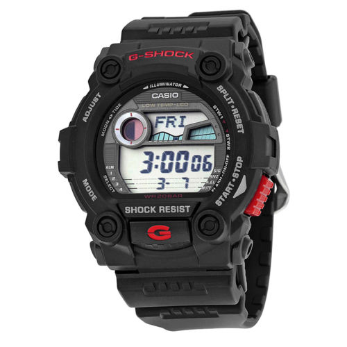 Jomashop：Casio 卡西歐G-Shock G-Rescue G7900-1CR 男士運動手錶，原價$99.00，現僅售$59.85，使用折扣碼后免運費