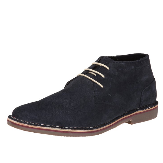 Kenneth Cole Unlisted Men's Real Estate Chukka Boat, Navy, 9.5 M US, Only $19.61