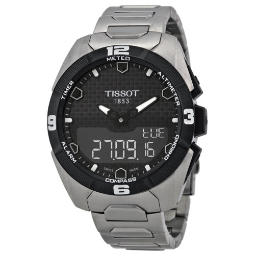 TISSOT T-Touch Expert Solar Black Dial Men's Watch Item No. T0914204405100, only $730.00, free shipping after using coupon code