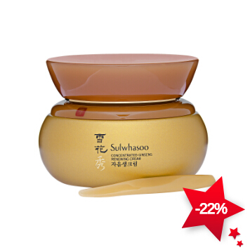 $179 Sulwhasoo Concentrated Ginseng Renewing Cream On Sale @ COSME-DE.COM