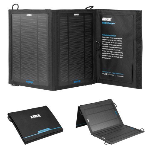 Anker 8W Single-Port Portable Foldable Outdoor Solar Charger with PowerIQ Technology, Only $29.99