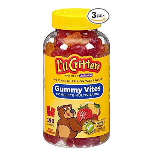 L'il Critters 小熊糖 兒童多種維生素軟糖，190粒/瓶，共3瓶，原價$40.35，現僅售$29.64