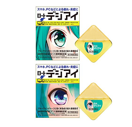 Rohto Rohto digieye For Blue-light damage Eye Drops 12ml(hatsune miku limited edition), Only $13.99, You Save (%)
