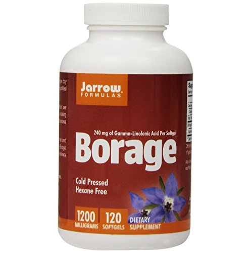 Jarrow Formulas Borage GLA 240 , Supports Women's Health, 1200 mg, 120 Softgels, Only $15.52， free shipping