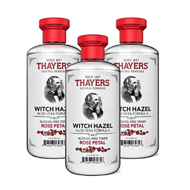 Thayers Alcohol-free Rose Petal Witch Hazel Toner (6 Pack) 12-oz. Bottles $39.29