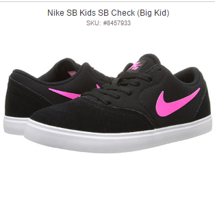 6PM offers Nike SB Kids SB Check for only $27.99