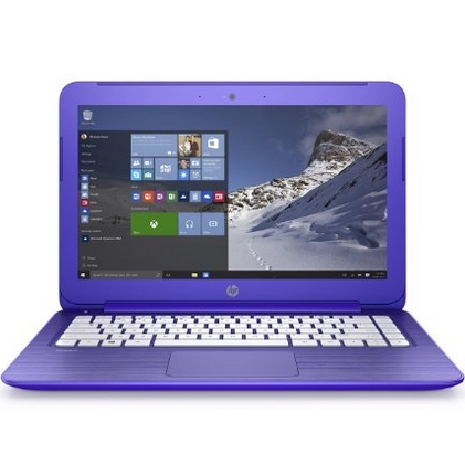 HP Stream 13.3-Inch Laptop (Intel Celeron, 2 GB RAM, 32 GB SSD, Violet Purple) with Office 365 Personal for One Year $199.99 FREE Shipping