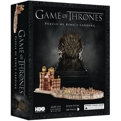 4D Cityscape Game of Thrones: 3D Kings Landing Puzzle (260 Piece) $18.00 FREE Shipping on orders over $25