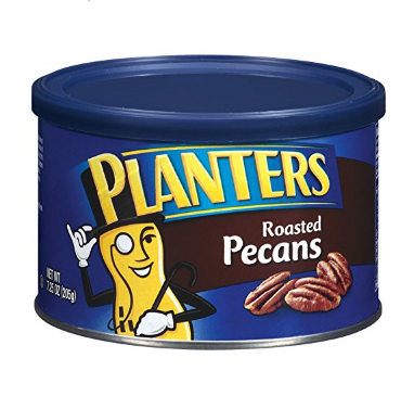 Amazon offers Planters Roasted Pecans for only $3.28