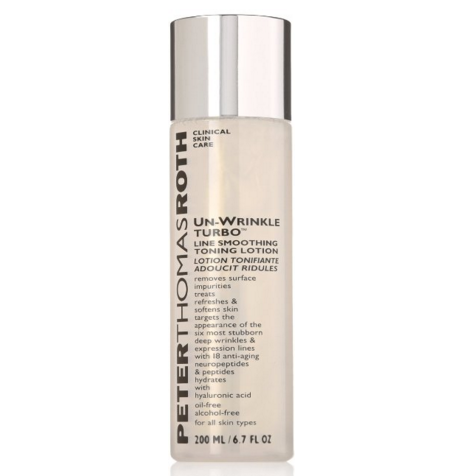 Amazon: Peter Thomas Roth Un-Wrinkle Turbo Line Smoothing Toning Lotion, 6.7 oz., only $19.12