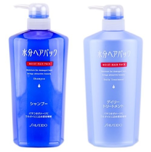 Shiseido 资生堂AQUAIR水之密语 保湿密复洗香波和护发素套装（各600ml），现仅售$23.89