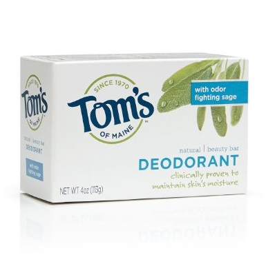 Tom's of Maine Moisturizing Bar Deodorant, 4-Ounces Bars (Pack of 6) , only $8.18, free shipping after clipping coupon and using SS