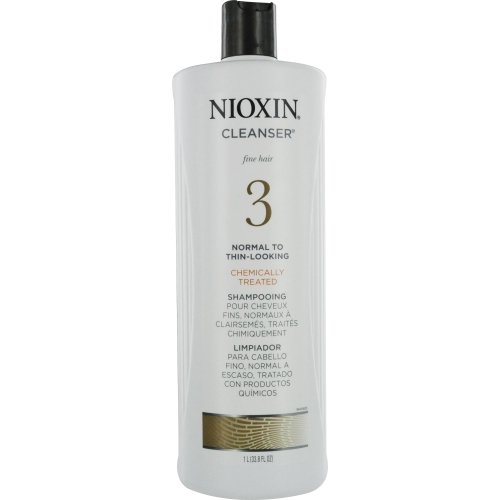 Nioxin Cleanser, System 3 (Fine/Treated/Normal to Thin-Looking), 33.8 Ounce, Only $15.86