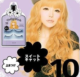 日本蔻吉Dolly Wink甜美猫眼假睫毛 10号, 现仅售$11.90