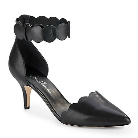 Isa Tapia Lia Belle Leather D'Orsay Pumps  $199.99