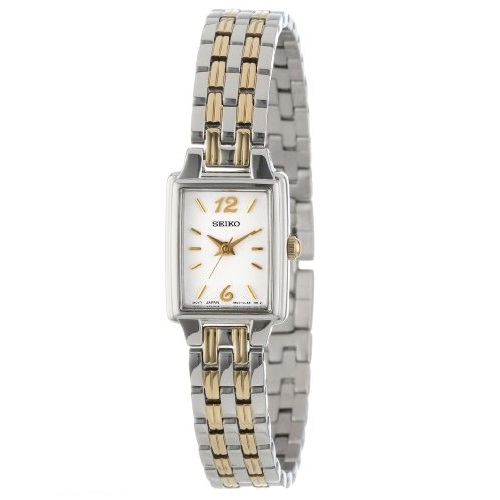 史低價！Seiko 精工SXGL59女式雙色腕錶，原價$195.00，現僅售$70.00，免運費
