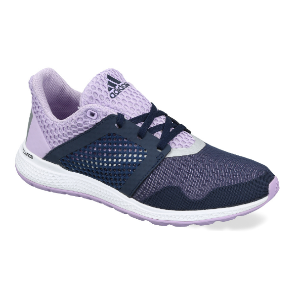 adidas Performance Women's Energy Bounce 2.0 Running Shoe,Collegiate Navy/Silver/Glow Purple, Only $25.92