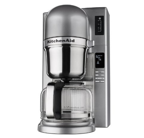 ​KitchenAid KCM0802CU Pour Over咖啡机，银色，现仅售$107.99,免运费