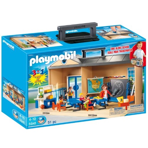 PLAYMOBIL Take Along School Playset, Only $26.98, You Save $13.01(33%)