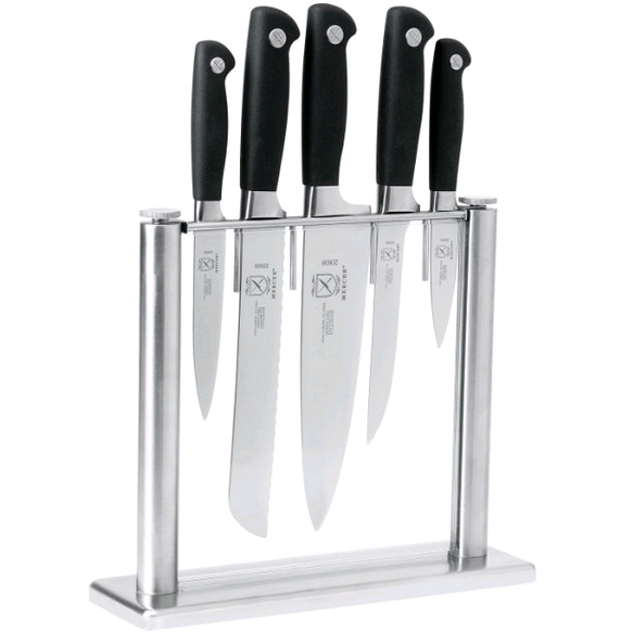 Mercer Culinary Genesis 6-Piece Forged Knife Block Set, Tempered Glass Block $92.29 FREE Shipping