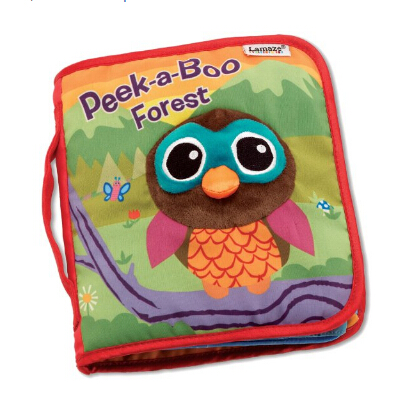 美国最受欢迎的婴儿布书之一！ Lamaze Peek-A-Boo Forest婴儿布书  现价仅售$10.79