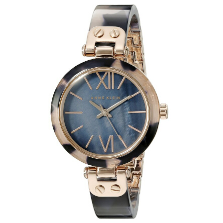 Anne Klein 10/9652RGNV 玫瑰金色女士時尚手錶 特價僅售$35.10