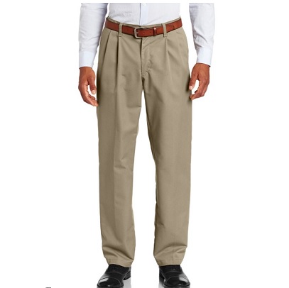 Lee Men's Total Freedom Relaxed Classic-Fit Pleated , Only $16.49