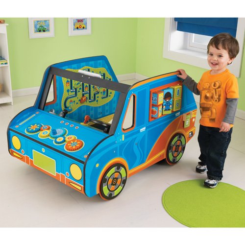 史低价！KidKraft 木质玩具活动卡车，现仅售$52.99，免运费