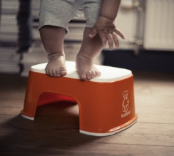 BABYBJORN Step Stool - Orange, Only $14.55, You Save $5.40(27%)