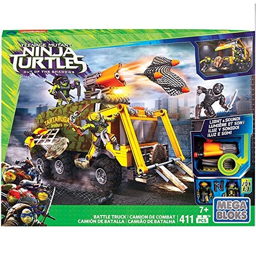 Mega Bloks Teenage Mutant Ninja Turtles Battle Truck Construction Set, Only $16.55