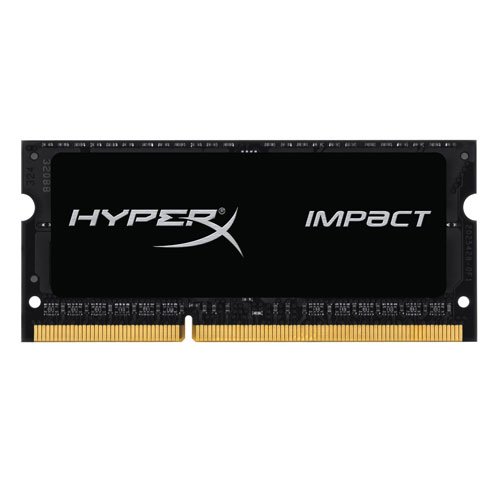 Kingston HyperX Impact Black 8GB 1600MHz DDR3L CL9 SODIMM 1.35V Laptop Memory (HX316LS9IB/8), Only $27.99