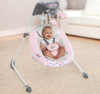 Ingenuity Inlighten Cradling Swing, Ansley, Only $95.88, You Save $64.11(40%),Free Shipping
