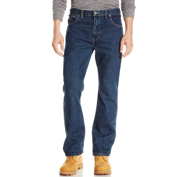 Dickies Men's Boot Cut 5-Pocket Jean, Stonewashed, 34x30, Only $21.39