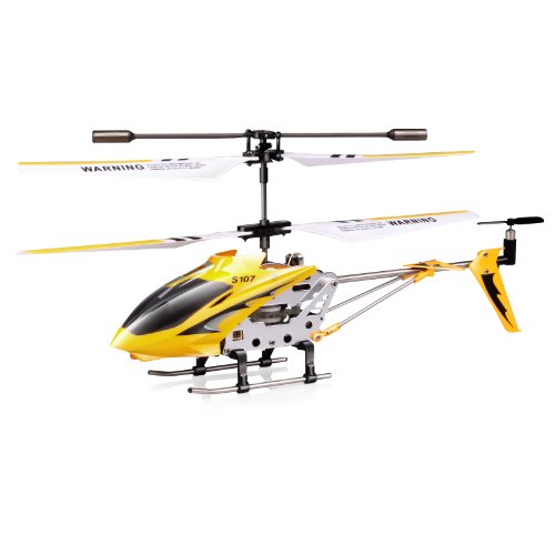Syma S107/S107G 3 Channel RC Heli with Gyro - Yellow, Only $14.40, You Save $5.59(28%)