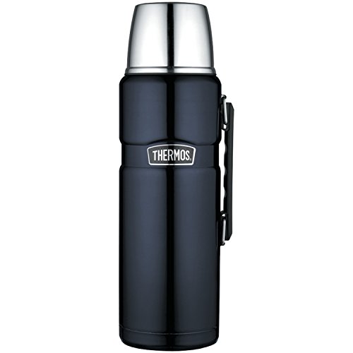Thermos Stainless King 68 Ounce Vacuum Insulated Beverage Bottle, Matte Black, only $25.02, free shipping