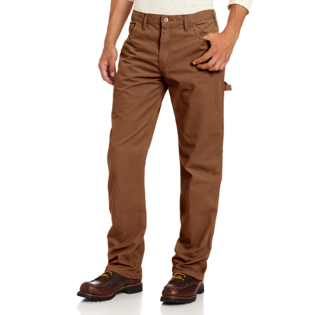 Dickies Men's Relaxed Straight Fit Lightweight Duck Carpenter Jean, Timber, 32x30, Only $26.54, You Save $23.46(47%)