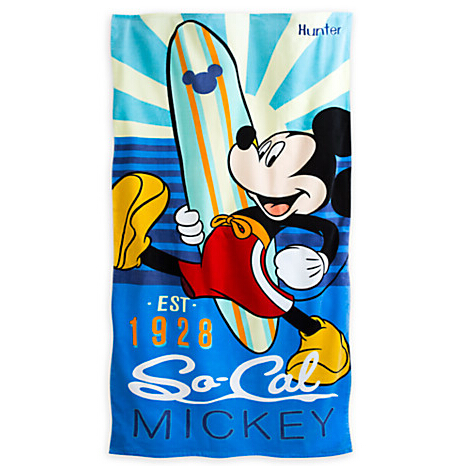 Disneystore官網精選沙灘浴巾  特價僅售$7.99