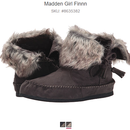 6PM：Madden Girl 女士保暖时尚短靴，现使用折扣码后仅售$17.26, 任意两件或两件以上免运费！