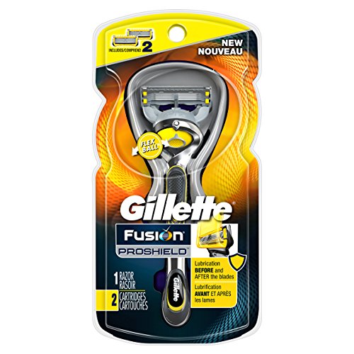 Gillette Fusion Proshield Men's Razor with Flexball Handle and Razor Blade Refills, 2 Count, Only$4.99 after clipping coupon