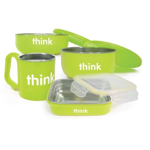 ThinkBaby Complete BPA Free Feeding Set (Light Green)  $30.95