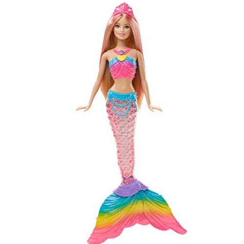 Barbie 發光美人魚芭比娃娃，原價$62.84，現僅售$16.46