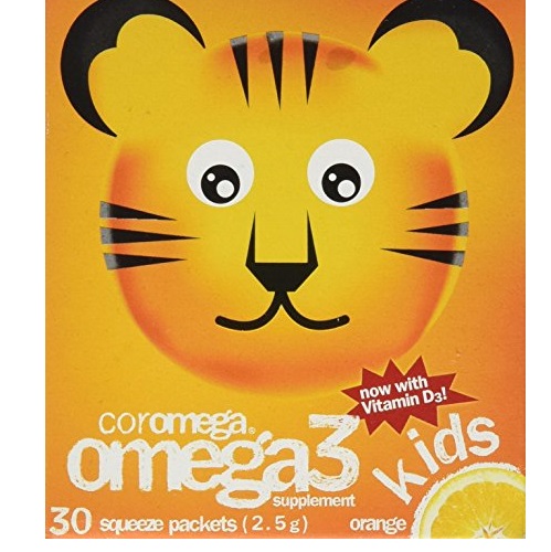 COROMEGA 儿童Omega 3  补充包，甜橙味，30包，现仅售$12.73，免运费