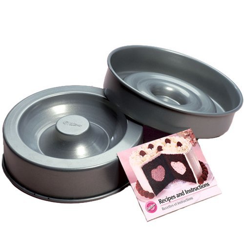 Wilton Tasty-Fill Cake Pan Set-Heart 8.25 -Inch by 2.25-Inch, Only $11.02, You Save $6.97(39%)