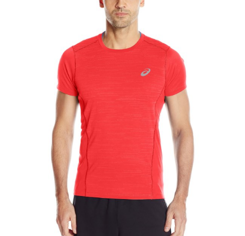 ASICS Men's Lite-Show Short Sleeve Top, Formula One, Small, Only $10.60