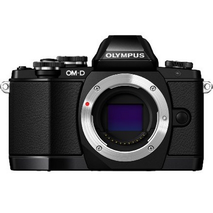 Olympus OM-D E-M10 Mirrorless Digital Camera (Black)- Body only $299