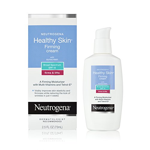 Neutrogena 露得清 健康肌肤紧致霜，SPF 15，2.5 oz，原价$12.35，现点击coupon后仅售$8.60，免运费