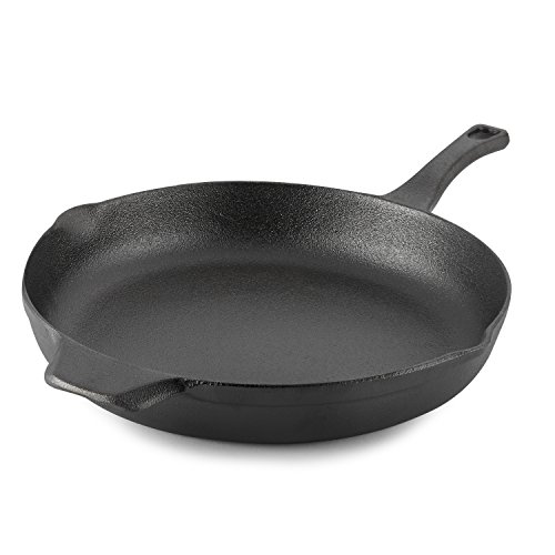 Calphalon Pre-Seasoned Cast Iron Cookware, Skillet, 12-inch, Only $19.19